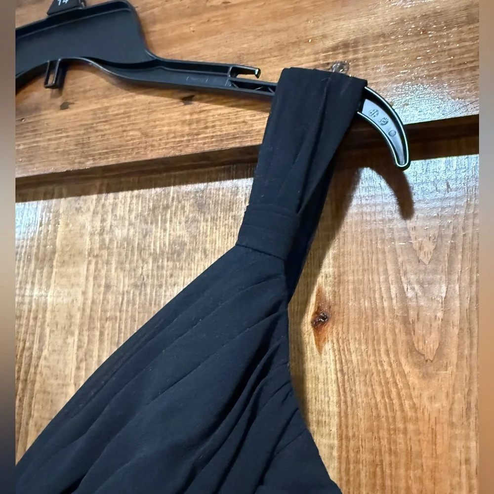 Bill Levkoff Women’s Formal Dress Black Knee‎ Length Cocktail Dress Size 14